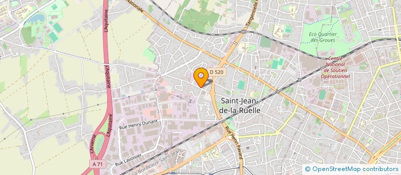 localisation de l'entreprise SCI MONTEIRO  SAINT-JEAN-DE-LA-RUELLE