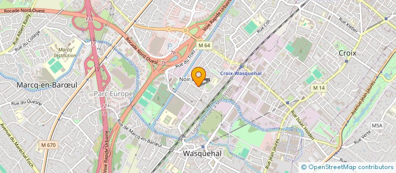 localisation de l'entreprise SCI MONTEPRO  WASQUEHAL