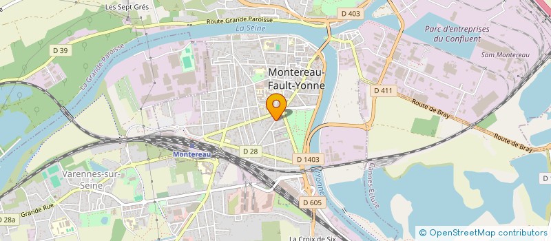 localisation de l'entreprise SCI MONTEREAU GAMBETTA à MONTEREAU-FAULT-YONNE