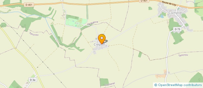 localisation de l'entreprise SCI MONTESCOURT  COCHEREL