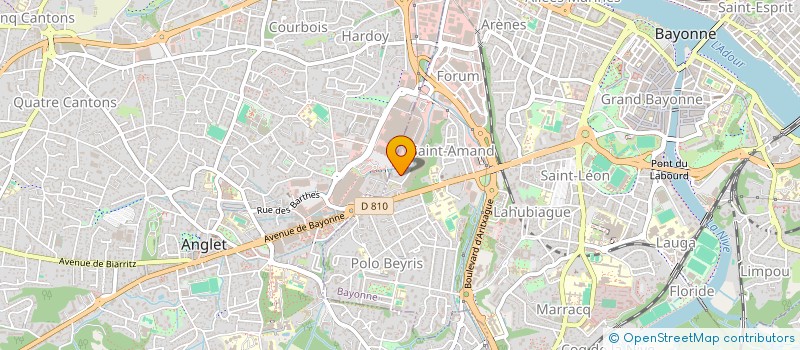 localisation de l'entreprise SCI MONTESOL  BAYONNE