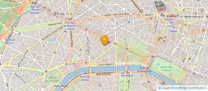 localisation de l'entreprise SCI MONTESPAN  PARIS