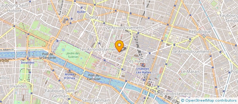 localisation de l'entreprise SCI MONTESQUIEU à PARIS