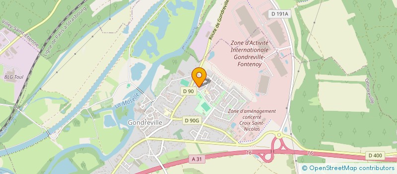 localisation de l'entreprise SCI MONTESQUIEU  BOIS-DE-HAYE