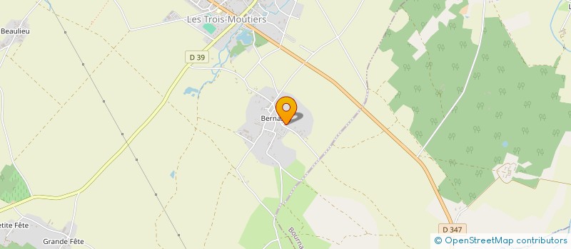 localisation de l'entreprise SCI MONTESQUIEU  LONGUE-JUMELLES