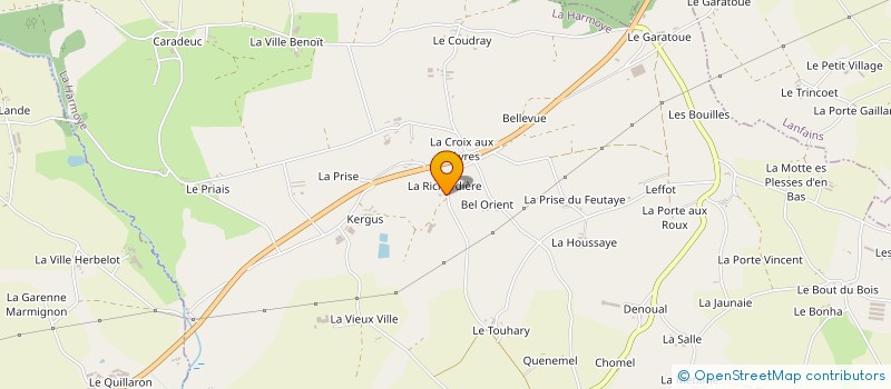 localisation de l'entreprise SCI MONTESROB  LA HARMOYE