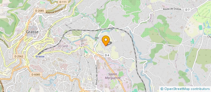 localisation de l'entreprise SCI MONTFARAUDE  GRASSE