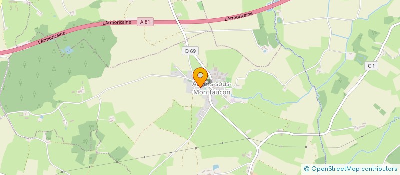 localisation de l'entreprise SCI MONTFAUCON  AUVERS-SOUS-MONTFAUCON