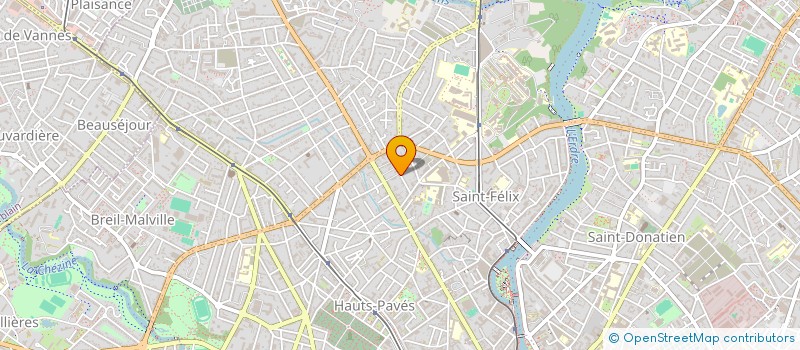 localisation de l'entreprise SCI MONTFORT  NANTES