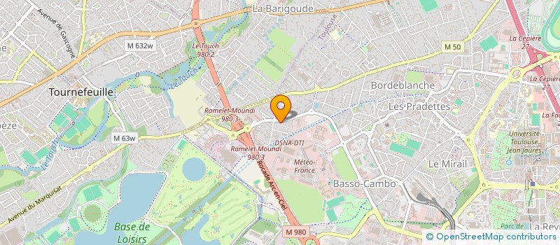 localisation de l'entreprise SCI MONTGAIL à TOULOUSE