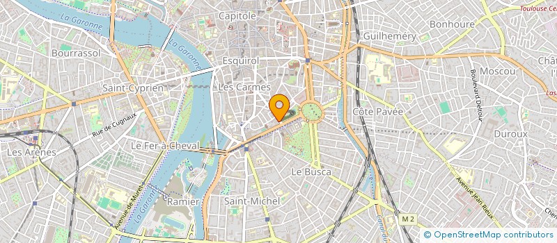 localisation de l'entreprise SCI MONTGAILLARD à TOULOUSE
