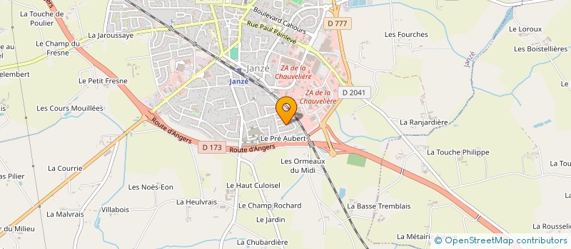 localisation de l'entreprise SCI MONTGIRON  PIRE-CHANCE