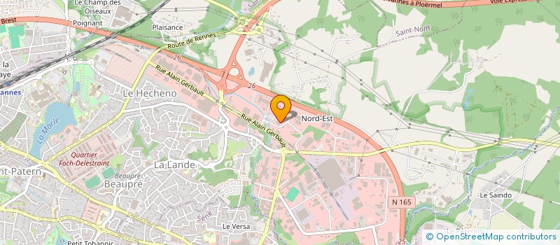 localisation de l'entreprise SCI MONTGOLFIER à VANNES