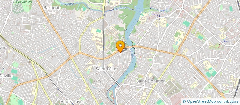 localisation de l'entreprise SCI MONTGOLFIERE  NANTES