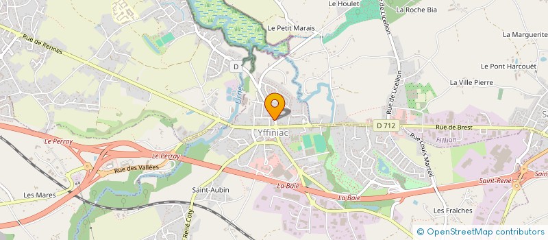 localisation de l'entreprise SCI MONTHARRY  LAMBALLE-ARMOR