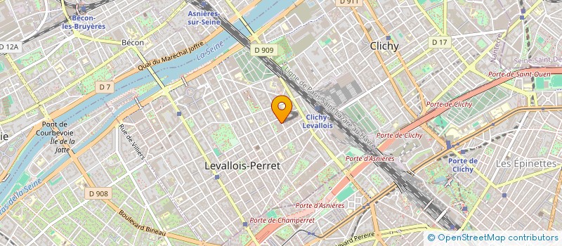 localisation de l'entreprise SCI MONTHOU LES MENIGOTS à LEVALLOIS PERRET