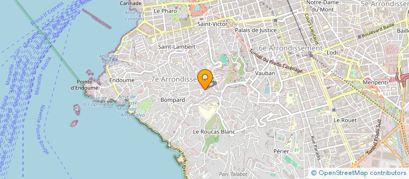 localisation de l'entreprise SCI MONTHYON PUGET à MARSEILLE