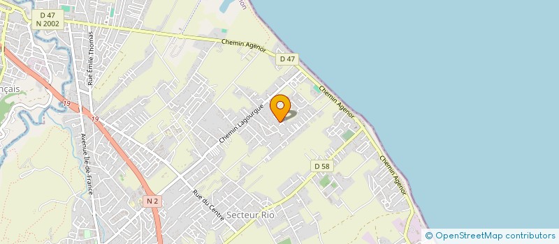 localisation de l'entreprise SCI MONTIA à SAINT-ANDRE