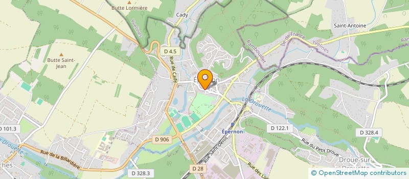 localisation de l'entreprise SCI MONTICELLI à EPERNON