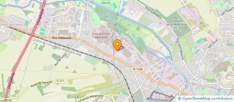 localisation de l'entreprise SCI MONTIERES SAVEUSE à AMIENS