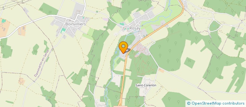 localisation de l'entreprise SCI MONTIFAUT  ROSAY