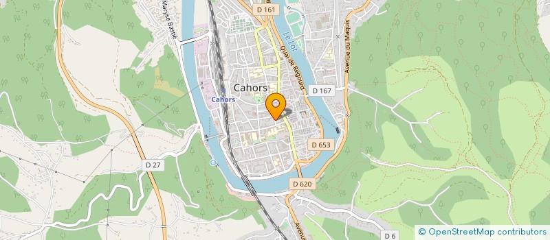 localisation de l'entreprise SCI MONTIGNAC LASCAUX  CAHORS