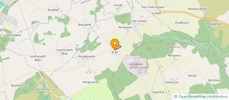 localisation de l'entreprise SCI MONTIGNE  LA MARTYRE