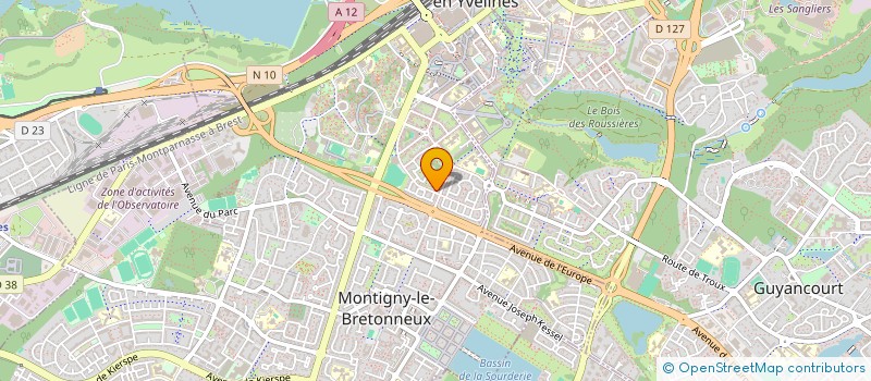 localisation de l'entreprise SCI MONTIGNY VENTRON  MONTIGNY-LE-BRETONNEUX