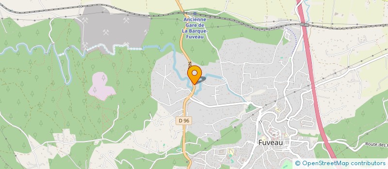 localisation de l'entreprise SCI MONTILLA  FUVEAU