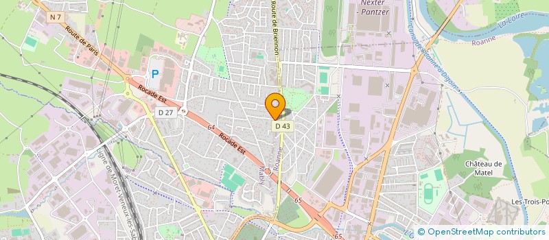 localisation de l'entreprise SCI MONTILLET  MABLY