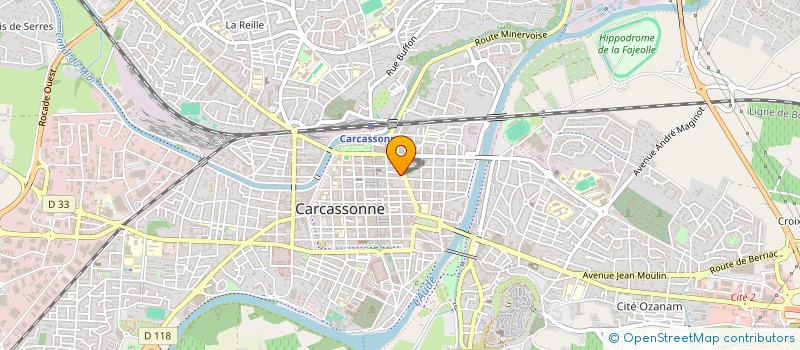 localisation de l'entreprise SCI MONTIRAT LE LAC à CARCASSONNE