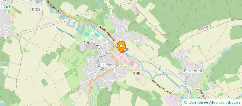 localisation de l'entreprise SCI MONTJOIE  HIRSINGUE