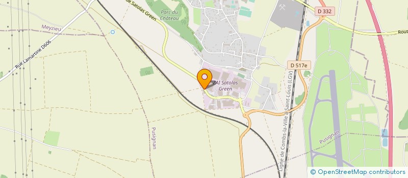 localisation de l'entreprise SCI MONTLOUIS  PUSIGNAN