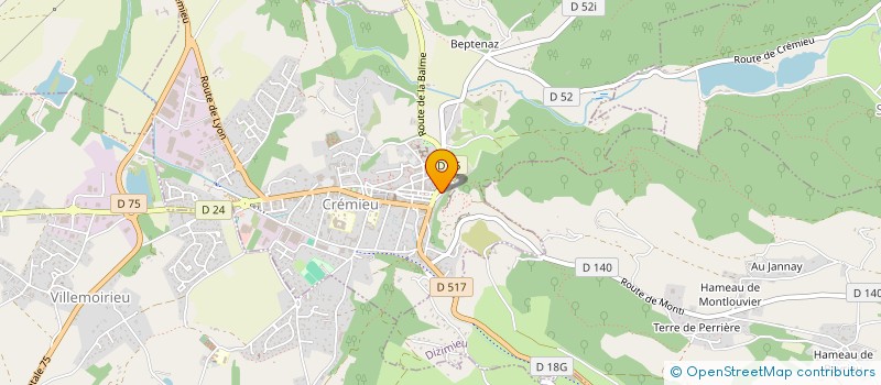 localisation de l'entreprise SCI MONTLOUVIER  DIZIMIEU