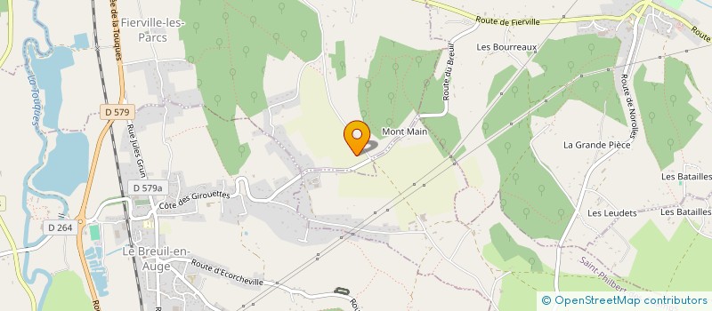 localisation de l'entreprise SCI MONTMAIN  SAINT-PHILBERT-DES-CHAMPS