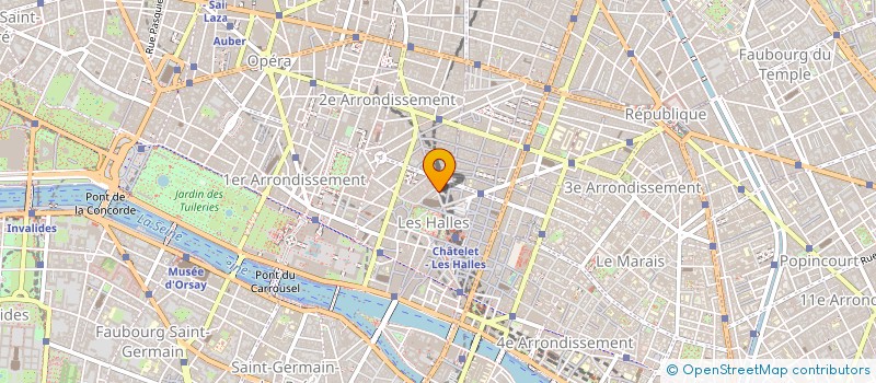 localisation de l'entreprise SCI MONTMARTRE 18  PARIS