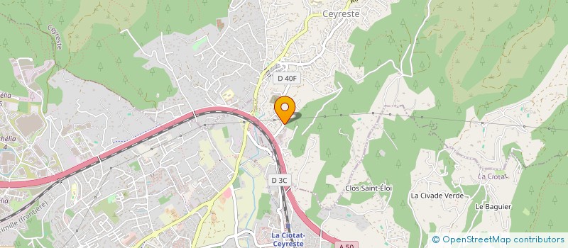 localisation de l'entreprise SCI MONTMARTROISE à CEYRESTE