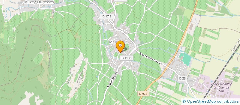 localisation de l'entreprise SCI MONTMEIX  MEURSAULT