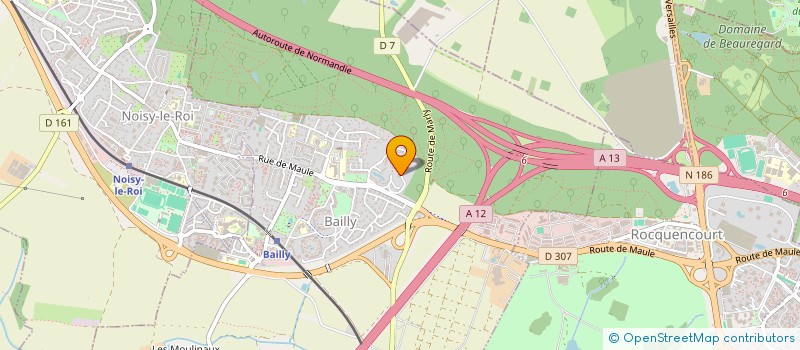 localisation de l'entreprise SCI MONTMIRAIL  BAILLY