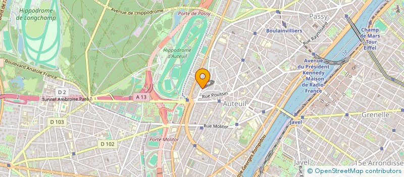 localisation de l'entreprise SCI MONTMORENCIAN  PARIS