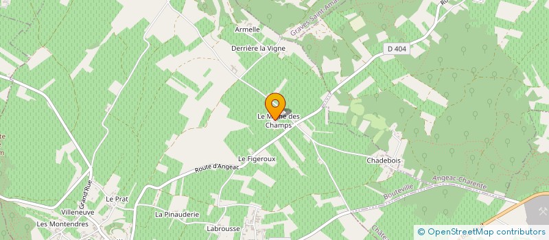 localisation de l'entreprise SCI MONTMORENCY  BOUTEVILLE