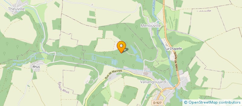 localisation de l'entreprise SCI MONTMORENCY  VALLANGOUJARD