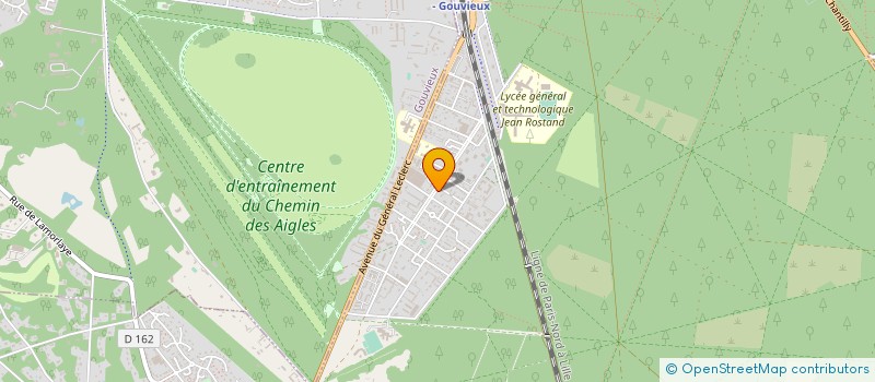 localisation de l'entreprise SCI MONTMORENCY  CHANTILLY