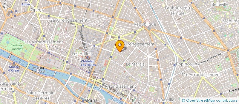 localisation de l'entreprise SCI MONTMORENCY GROUPE  PARIS