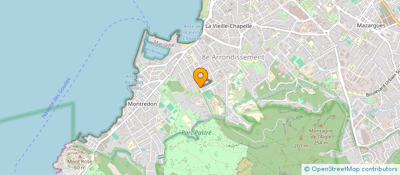 localisation de l'entreprise SCI MONTMORENCY INVEST  MARSEILLE
