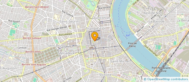 localisation de l'entreprise SCI MONTOISE DE PARTICIPATION à BORDEAUX