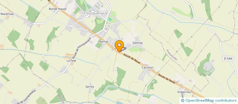 localisation de l'entreprise SCI MONTORIOL  FOURQUEVAUX