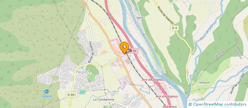 localisation de l'entreprise SCI MONTOURIOUX à PEIPIN