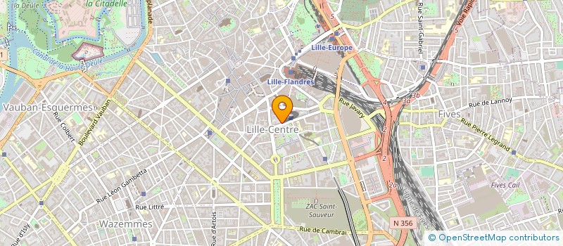 localisation de l'entreprise SCI MONTPARNASSE à LILLE