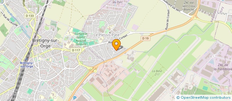 localisation de l'entreprise SCI MONTPENSIER  LE PLESSIS-PATE